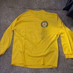Aminé MURSAYDEEZ Yellow Long Sleeve Tee